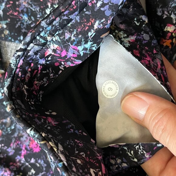 Lululemon Base Pace High Rise Tight Leggings - Women's Size 6 - Blossom Multi - Picture 6 of 10